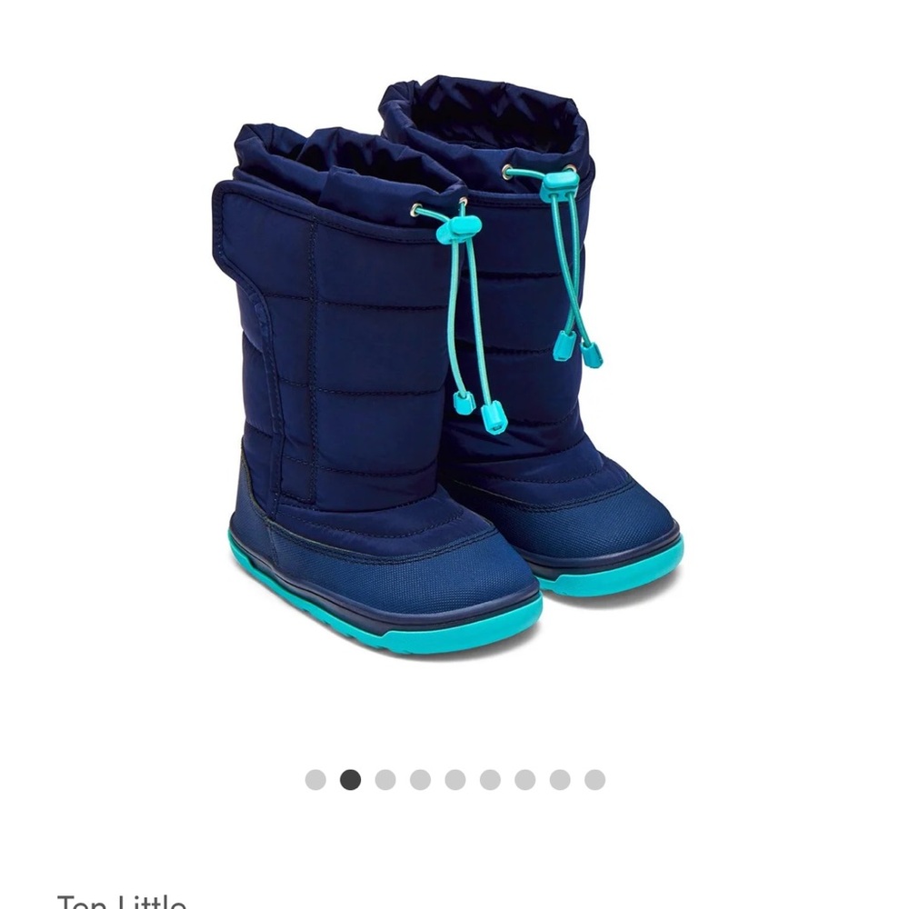 Ten little snow boots